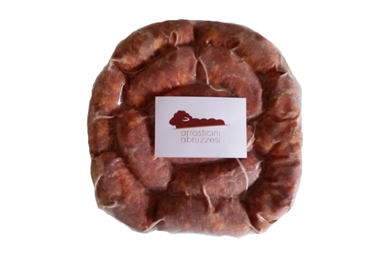 Italienische Salsiccia aus den Abruzzen